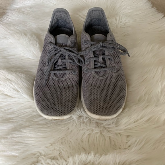 ALLBIRDS Mens Tree Runners ~ Mist - Picture 4 of 11
